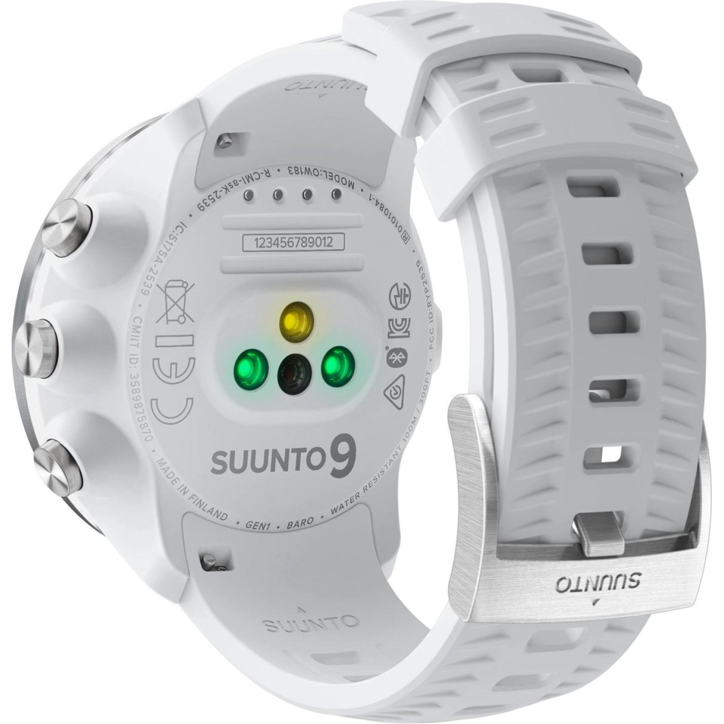 Suunto 9 G1 Baro Multisporthorloge Wit Retail XL
